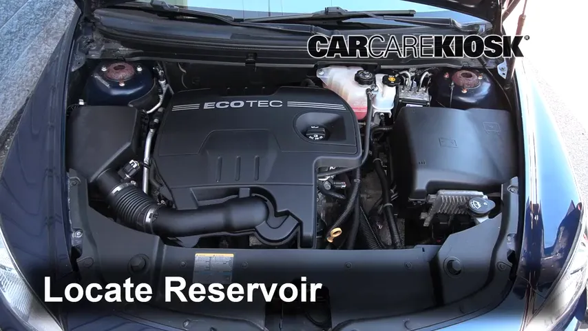 2009 Chevrolet Malibu LS 2.4L 4 Cyl. Windshield Washer Fluid Add Fluid